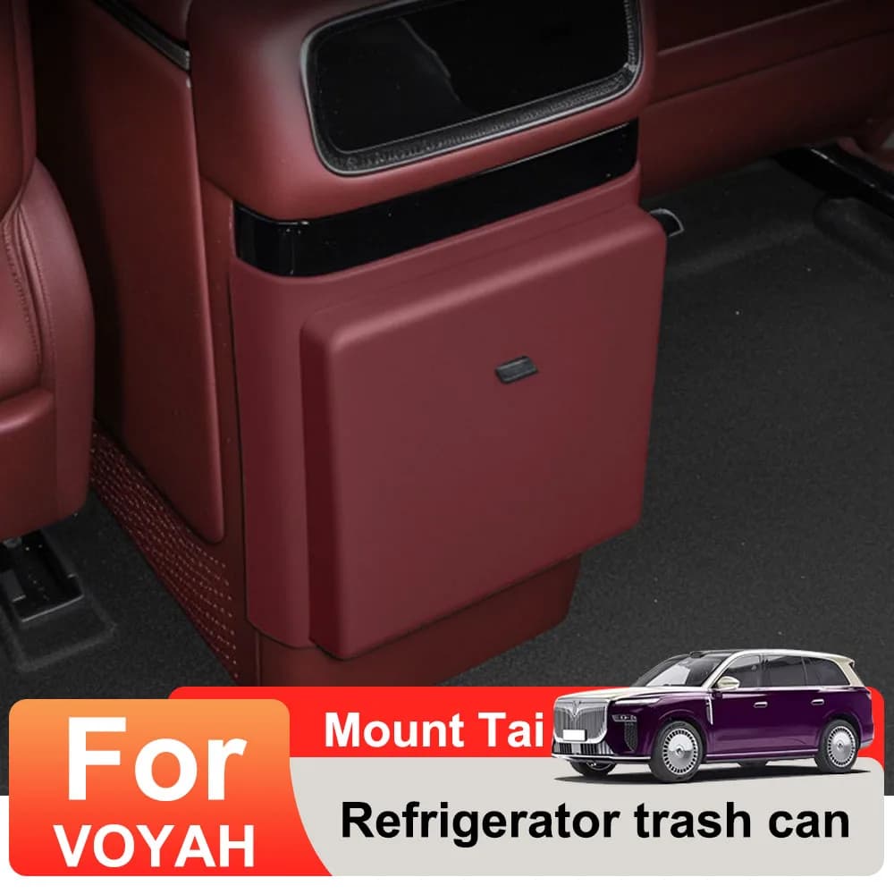 Adatto per VOYAH Taishan Mount Tai 2026, Copertura Anti-Graffio per Frigorifero, Parti di Modifica Auto, Cestino per Rifiuti da Auto