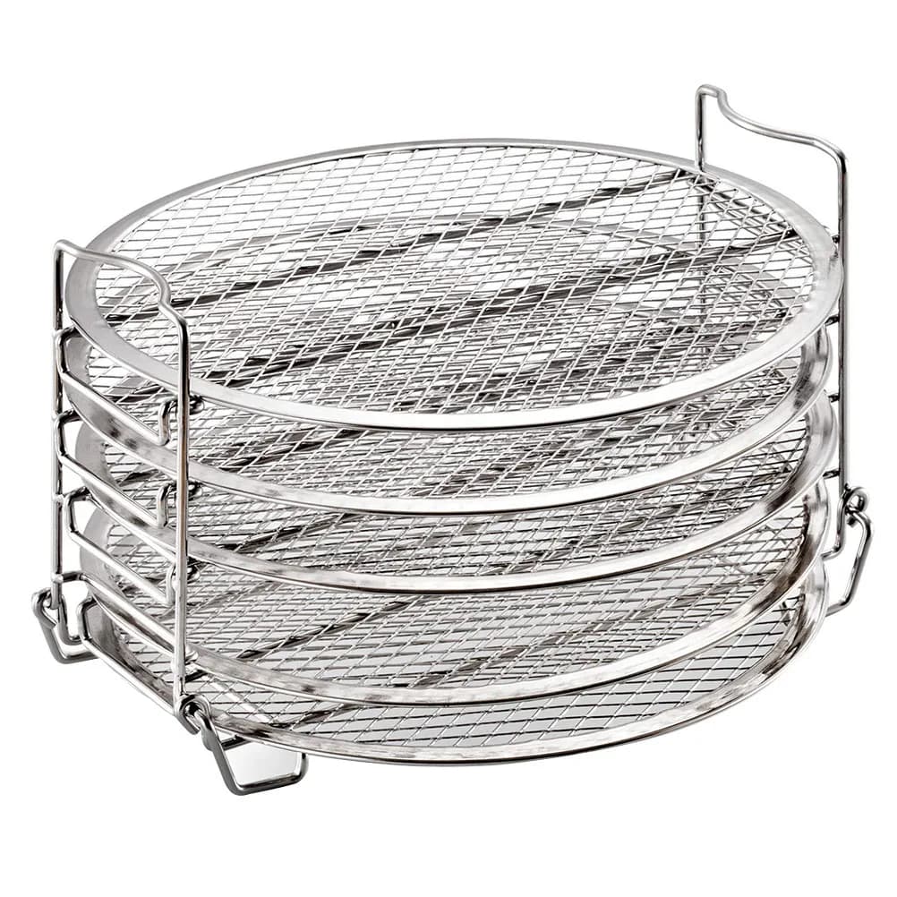 1 Set 5 strati Ninja Foodi disidratatore Rack friggitrice ad aria fornello Rack compatibile con Ninja Grill 6.5 quarti e 8 quarti (assortiti