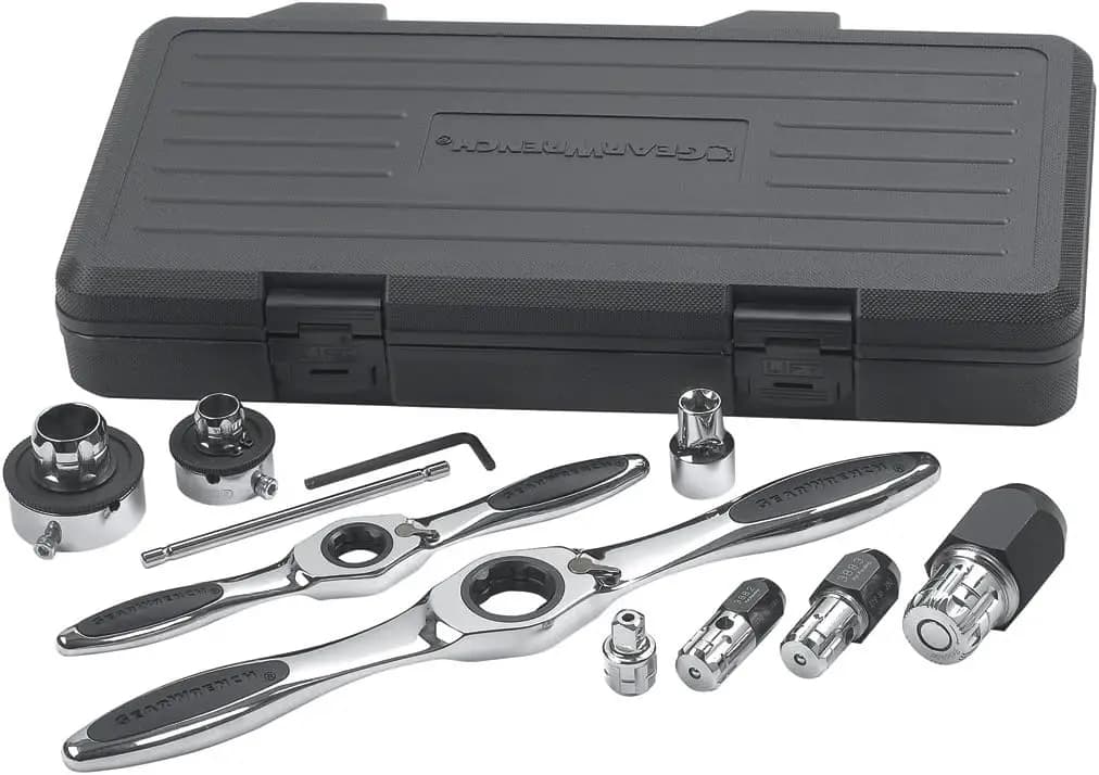 Set di 11 Utensili a Cricchetto per Filettatura di Precisione - 82807