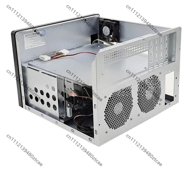 Home Server NAS Storage Case 8 Bay Tool Less Hot Swap HDD Design M ATX Compatible Computer Enclosure for Cloud Data Saving