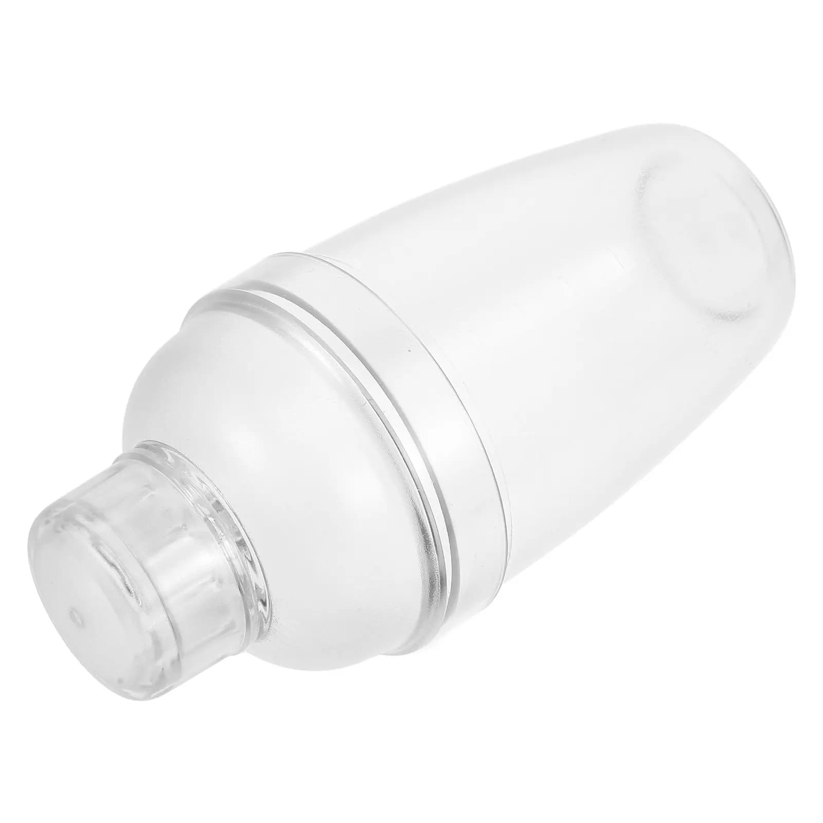 350Ml Plastic Cocktail Shaker Transparent Cup Clear Scale Hand Mixer Bar Wine Shaker for Cocktails Margaritas Protein Powder