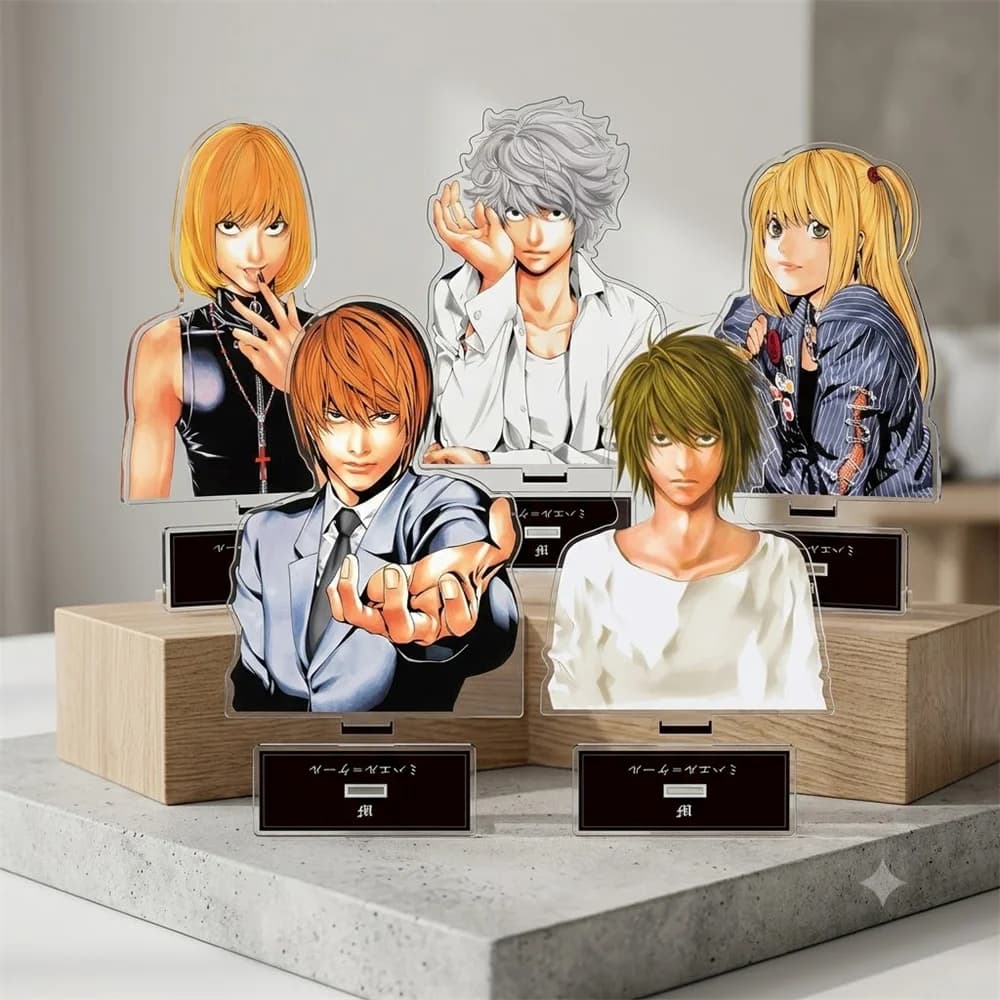 15CM Anime Death Note Keychain Stand Model Ornament Accessories Goods Christmas Gifts