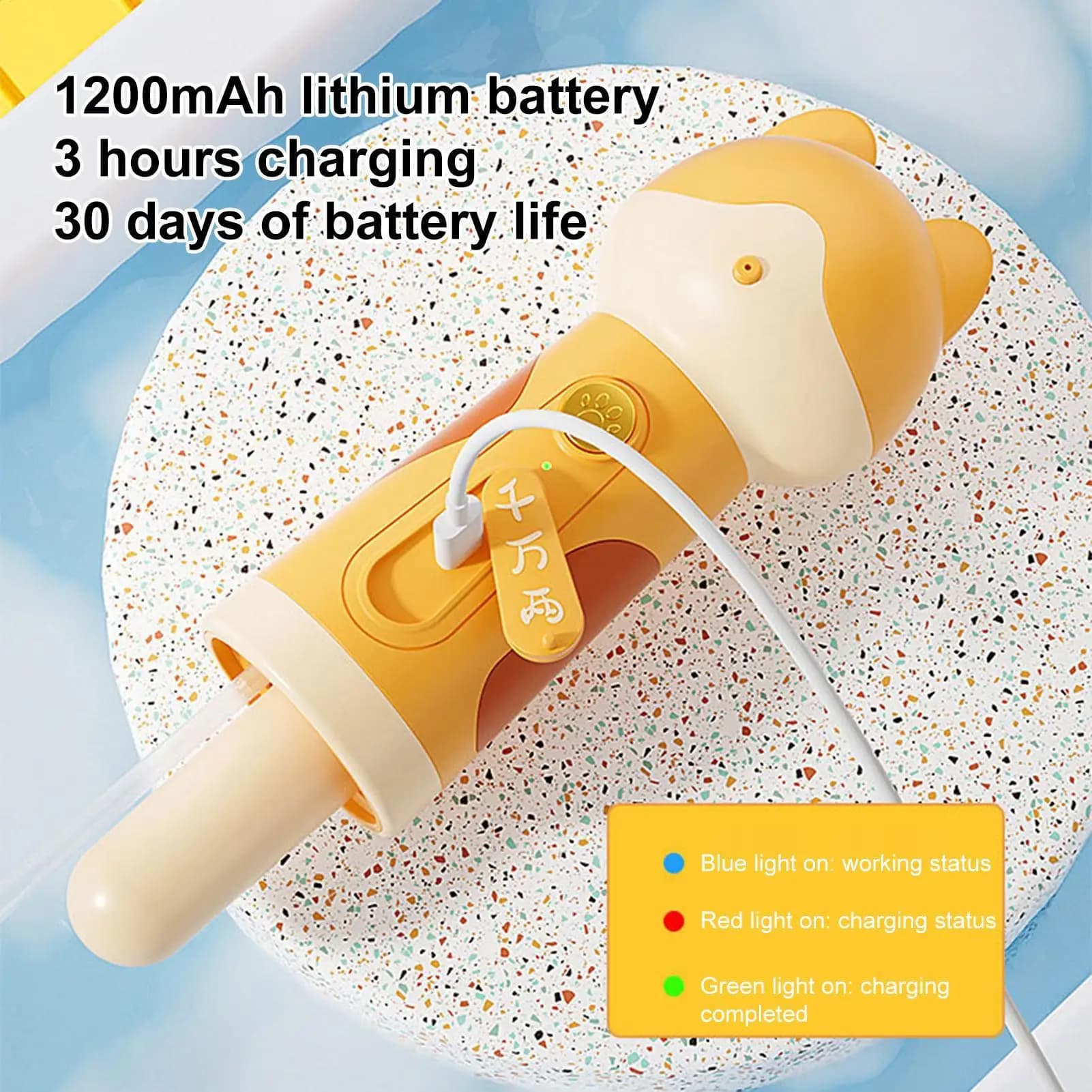 Dispenser elettrico per shampoo per cani Schiuma per shampoo per cartoni animati per forniture per animali domestici Spruzzatore da bagno per doccia per gatti WC Lavandino da cucina Vasca da bagno
