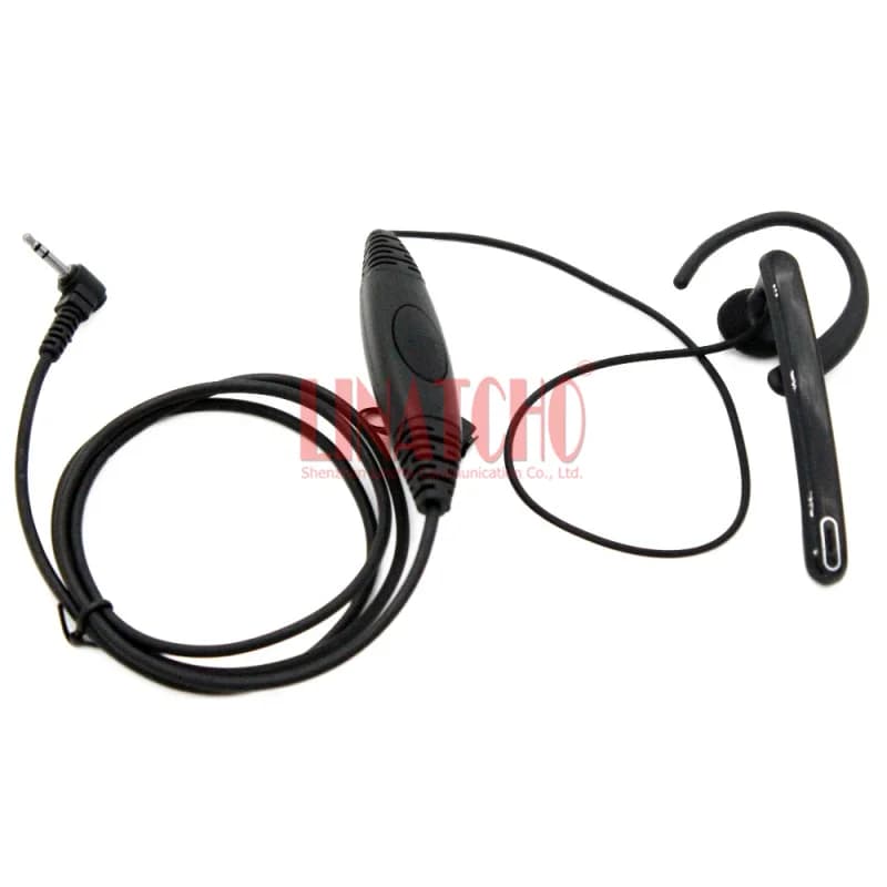 T5428 T6200 T6210 Walkie Talkie 2.5MM Pin Ear Bar Mic Vivavoce Ear Loop Auricolare