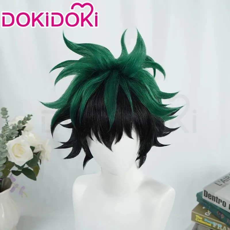In stock: "DokiDoki" character Kiyoko Ogino and Druid Heat with fake hair, suitable for Halloween anime exhibition parties