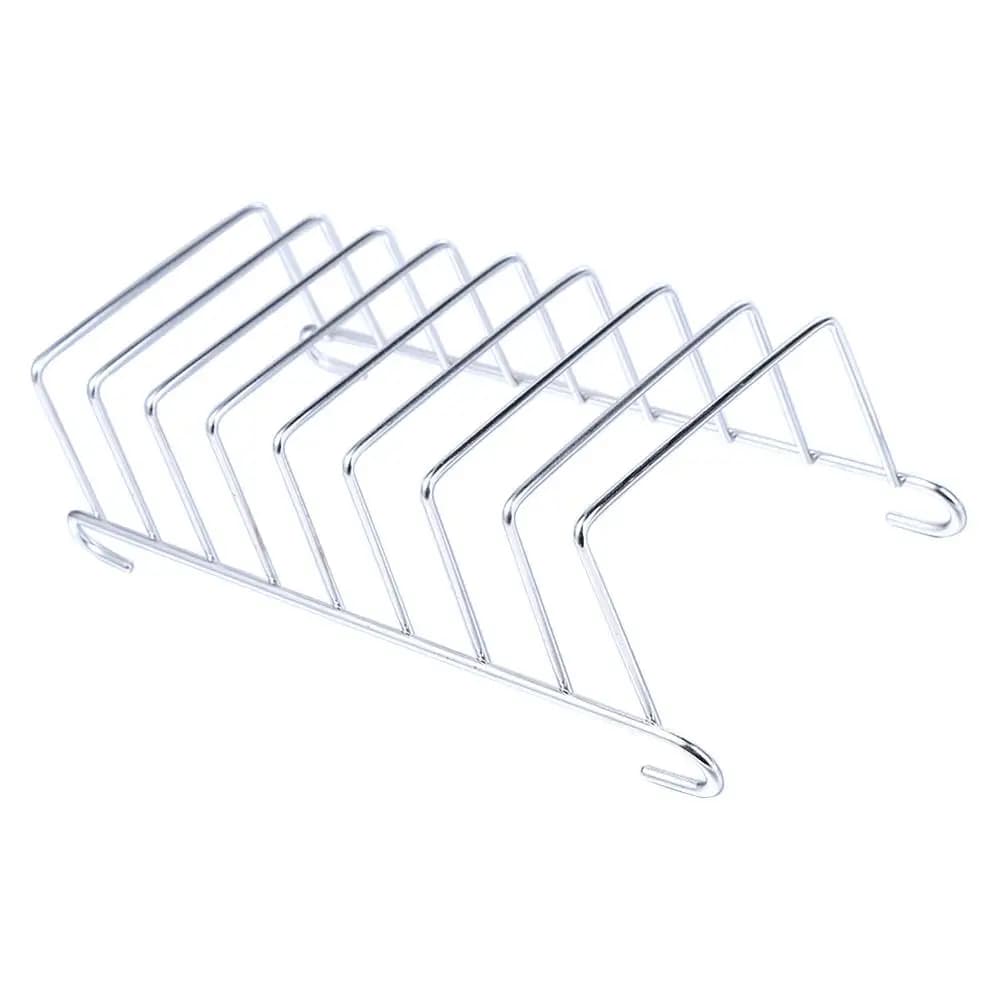 Griglia di raffreddamento per prodotti da forno, Organizzatore domestico, Utensili da cucina, Accessori per friggitrice ad aria, Griglia per pane tostato, Supporto per pane