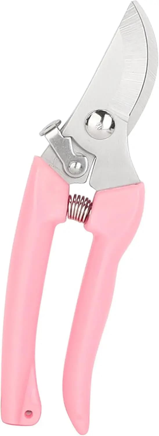 Forbici da Potatura Resistenti da 6,9 Pollici per Fiori, Piante, Bonsai, Frutta - Rosa