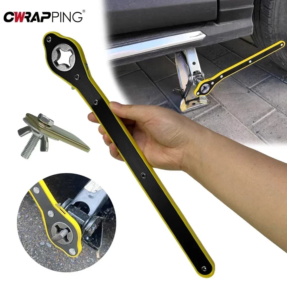 Barca di ancoraggio per un pontone Leva a cricchetto Strumento Moto Watercraft Chiave Guanti Accessori per capocorda per pneumatici marini per risparmiare manodopera