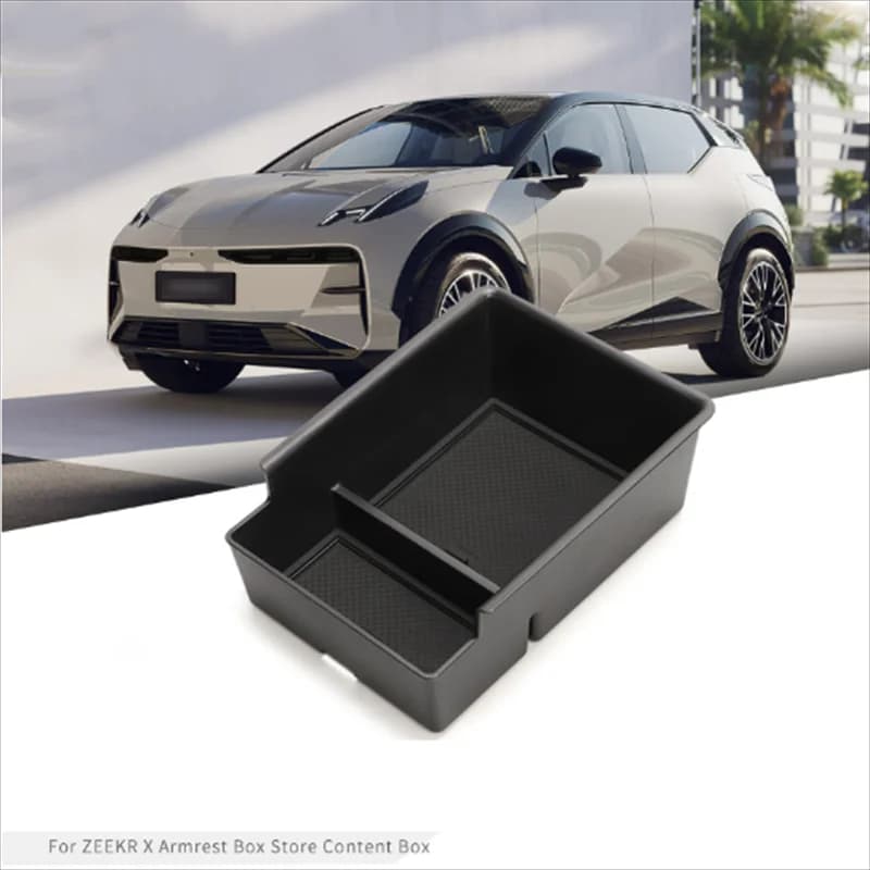 Per Geely Zeekr X Accessori interni Scatola portaoggetti centrale Copertura scatola contenitore bracciolo pallet