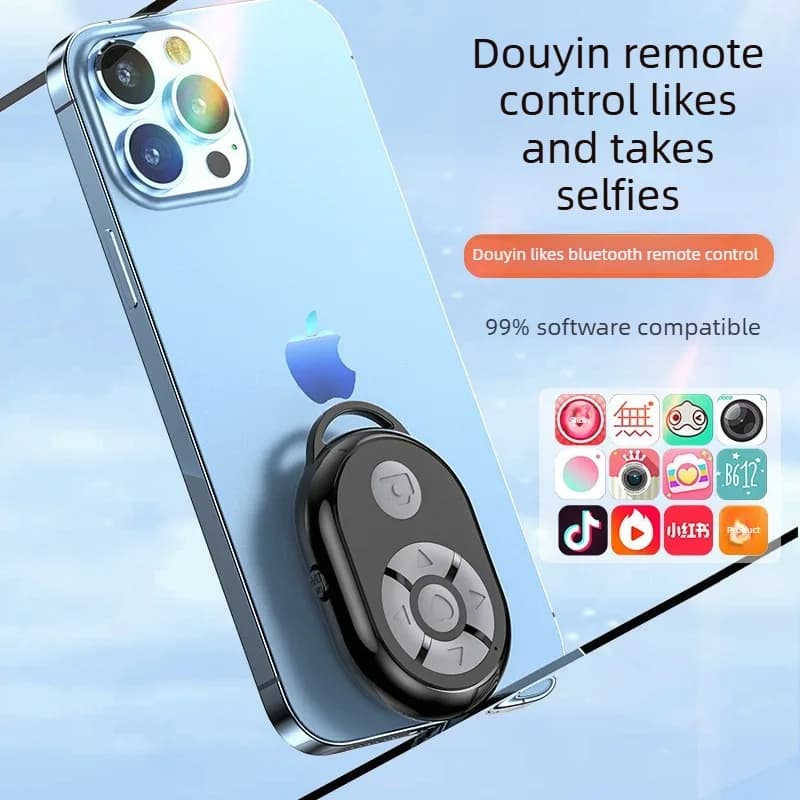 Caldo! Telecomando universale Selfie Stick Controller per fotocamera Bluetooth Telecomando Bluetooth per iPhone Xiaomi IOS Telefono Android