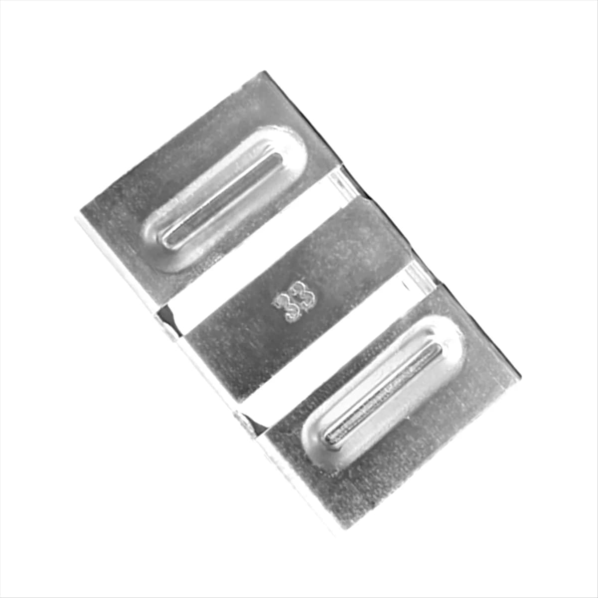 ABNJ 20PCS Pannello Fotovoltaico Drenaggio Fibbia Piastra Fotovoltaica Pannello Solare Clip di Scarico dell'Acqua per Pannello Solare Drenaggio 33mm