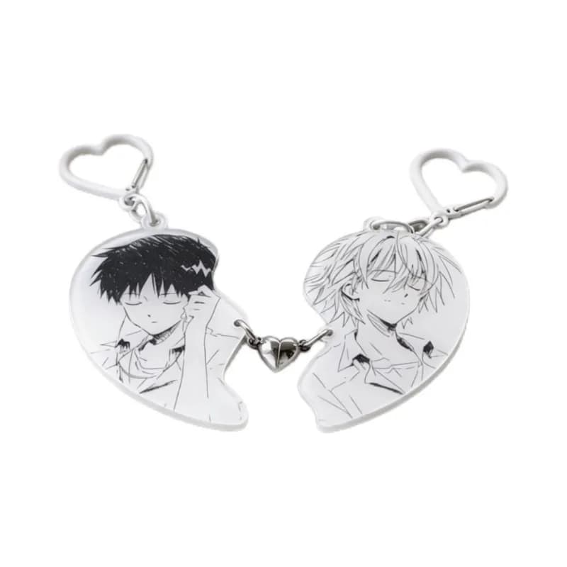 Portachiavi in acrilico trasparente stampato Neon Cute Genesis Classic Evangelion Anime, ciondolo per borsa, ornamento da appendere al zaino