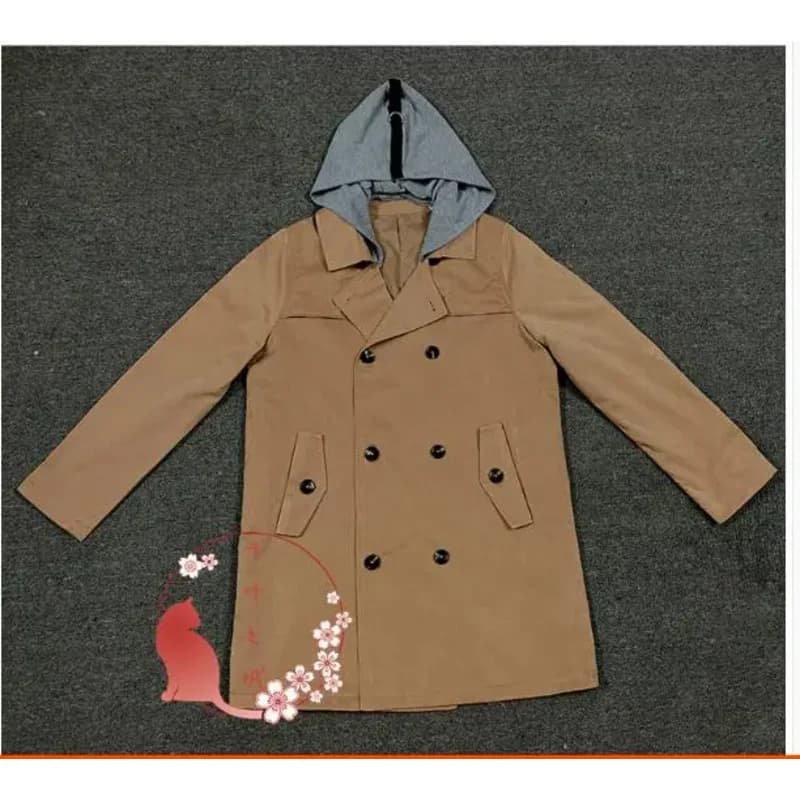 zizi 2025 Kiryu Sento Felpa con cappuccio Cappotto antivento Cos Ognissanti Costume cosplay per feste su misura di qualsiasi dimensione
