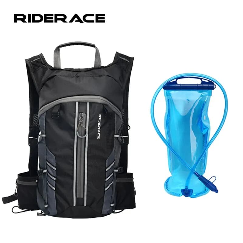 RIDERACE 10L Foldable Bicycle Water Bag Sport Outdoor Hiking Portable Breathable For Cycling Road Bike Bag Backpack For Hydrating
