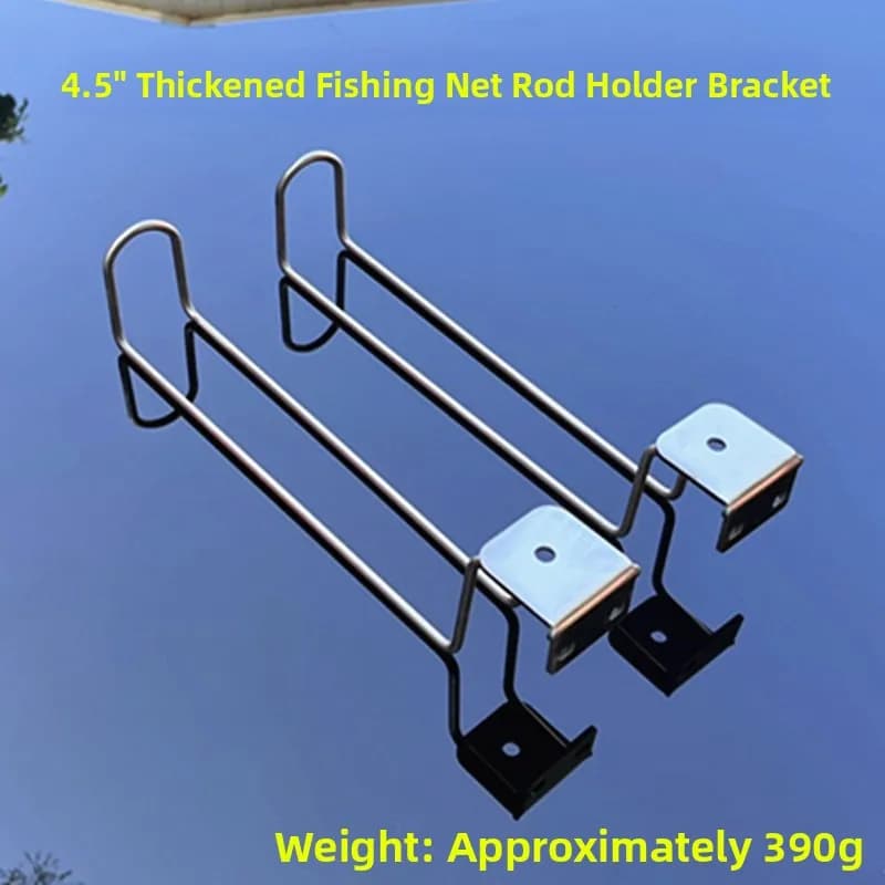 New Stainless Steel Net Frame Stand Rod Large Fishing Platform Universal Accessories Multi-functional Card Leg Style Rod Bag