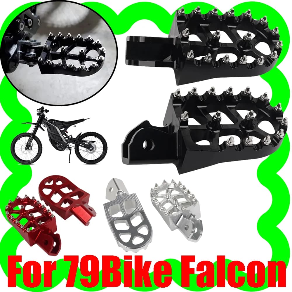Accessori per Moto 79Bike Falcon 79: Poggiapiedi, Pedane, Supporti per Piedi, Pedali, Componenti per Bici Elettriche