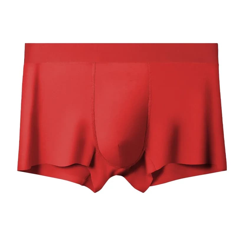 Intimo modale da uomo, pantaloncini sportivi a quattro angoli, comodi e traspiranti, slip semplici a vita piatta per uomo