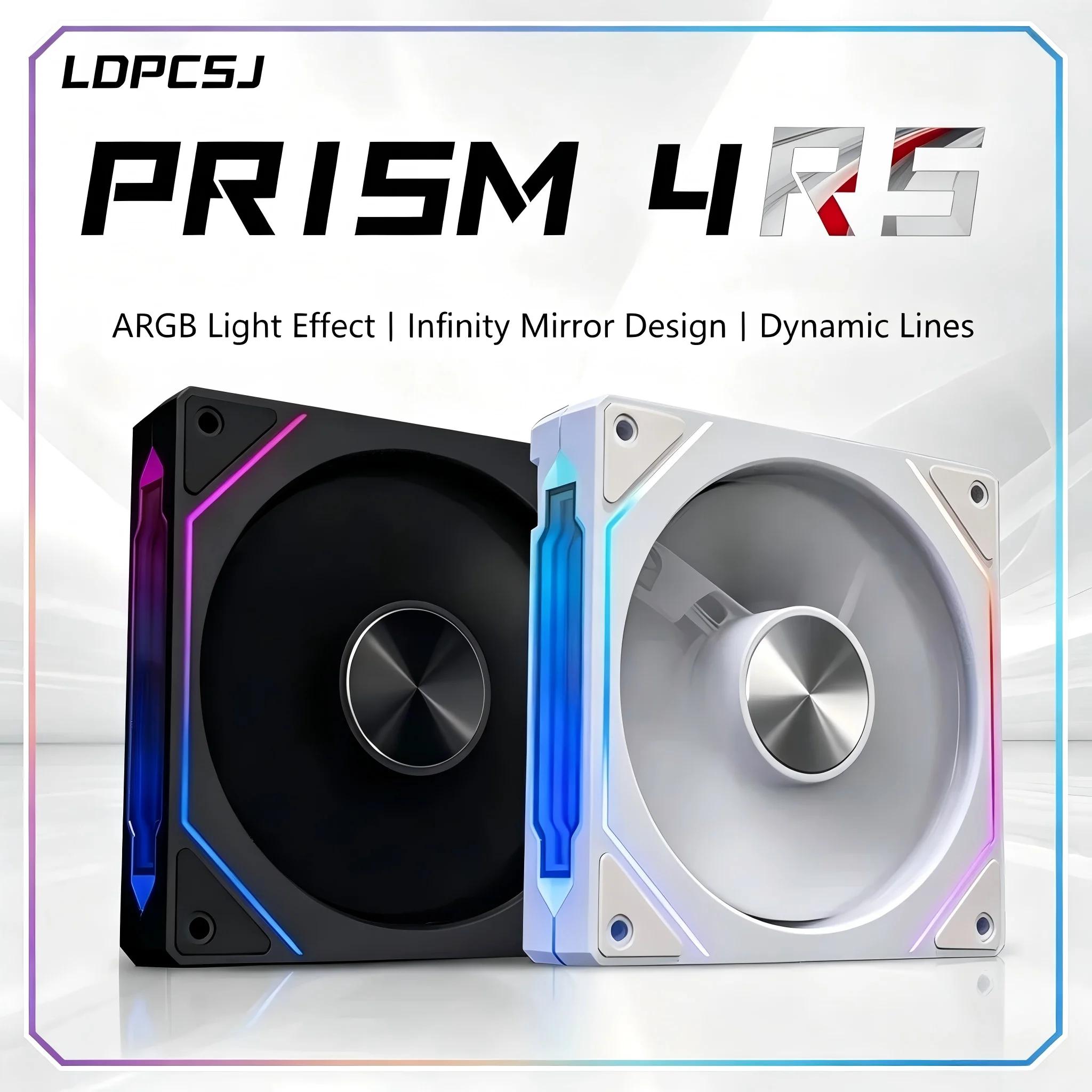 PRISM 4 RS Computer case fan 12 cm ARGB Silent cooling fan 4 pin 12 V Large air volume 800-1600 rpm