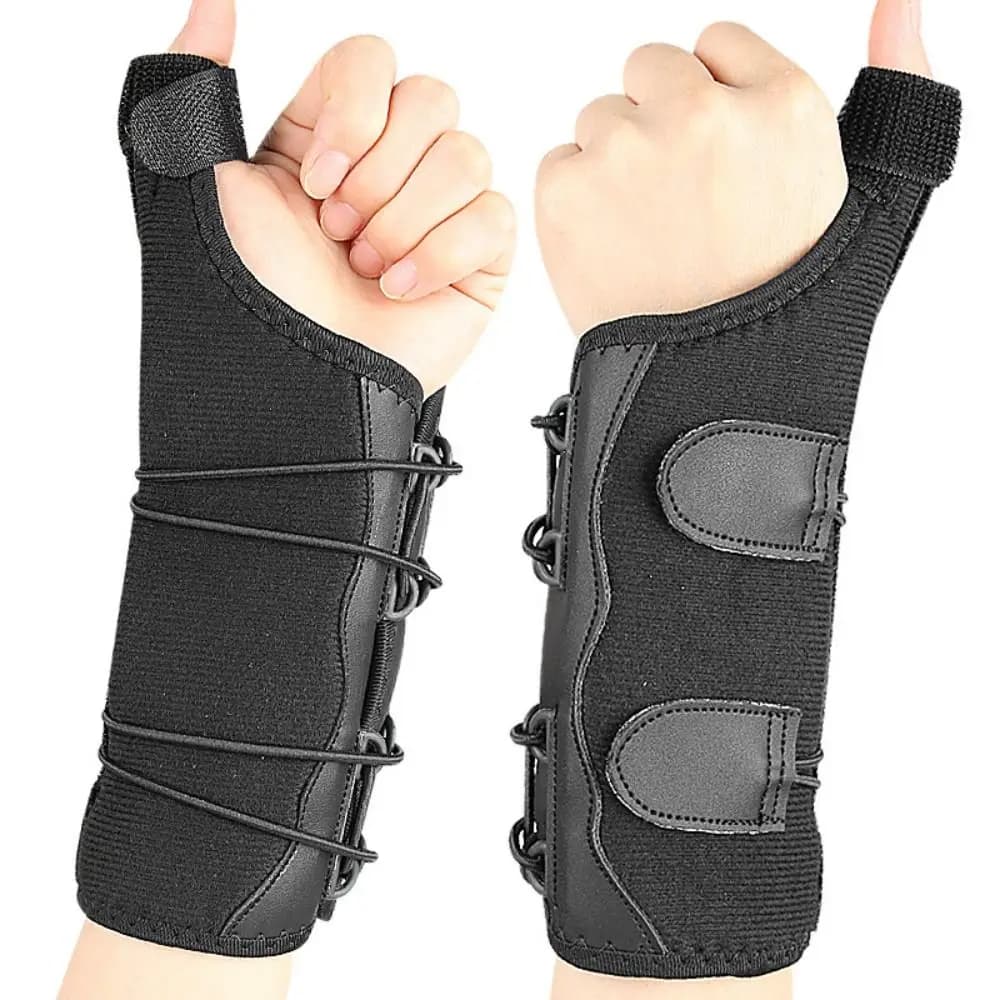 Supporto Ergonomico per Polso e Pollice, Flessibile e Traspirante, Protezione Elastica Confortevole per Tendinite