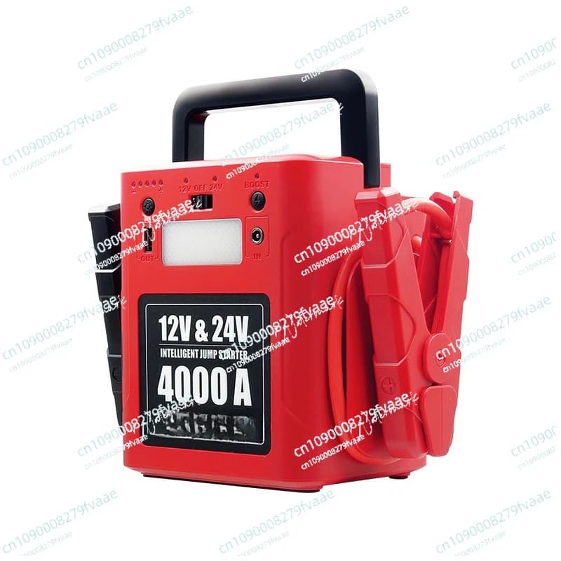 Jumpstarter pesante per camion per batteria di servizio 4000A Nuovo salto intelligente in auto 12V/24V