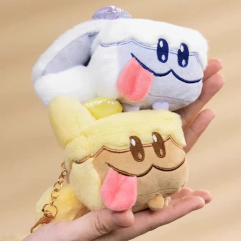 Vai! Serie Cookie Run Kingdom, Accessori Peluche a Forma di Torta e Cane, Portachiavi da Collezione, Regali per le Feste, Giocattoli, Accessori per Giochi, Disponibili