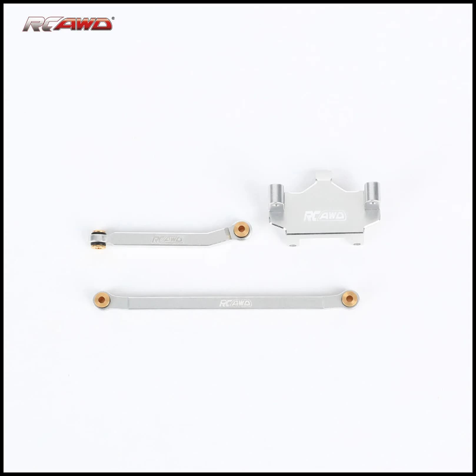 RCAWD Lega CR18P Servo Mount e Collegamenti Sterzo per Hobby Plus 1/18 CR18P Rock Van & Trail Hunter Aggiornamenti Parti