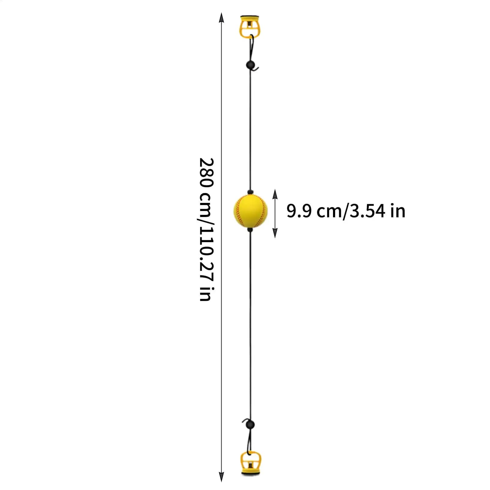 Small boxing bag reaction ball reflex ball flexible boxing ball for training at home gym sports exercise in fitness backyard