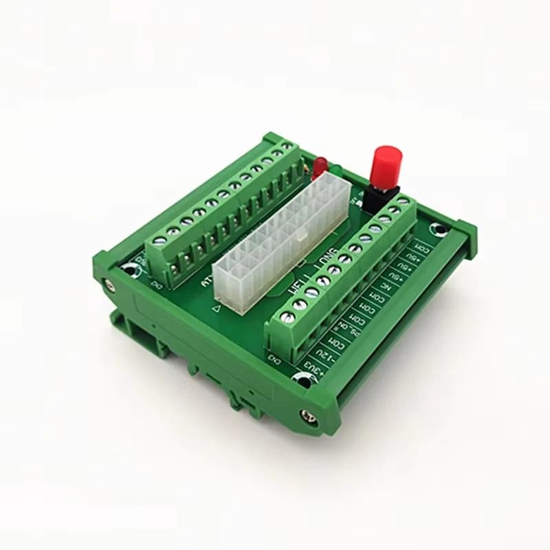 Modulo Breakout per Alimentatore ATX DC a 24/20 Pin.