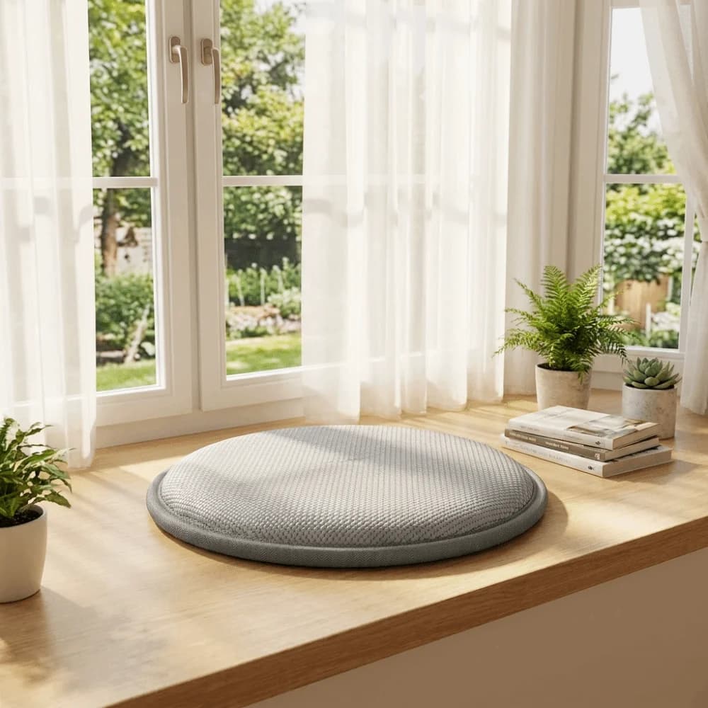 Zafu Cushion Round Cooling Seat Cushion Thick Non-Slip Kneeling Cushion Soft Pet Mat Meditation Cushion Window Sill