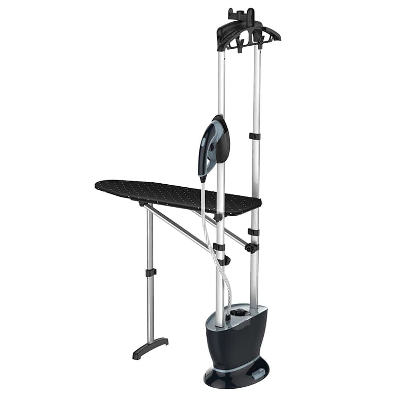 Support Samples Professional Portable Garment Steamer Double Pole with Ironing Board for Clothes