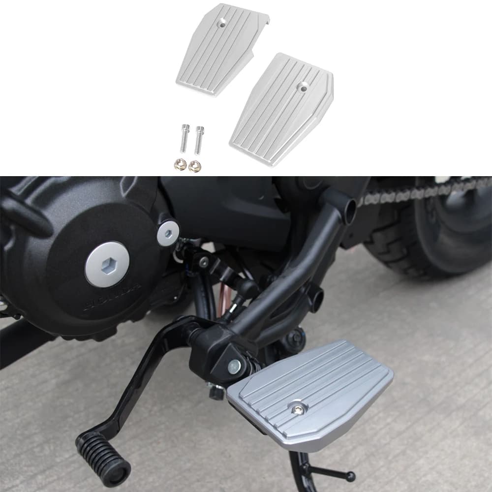 2 pz CNC moto anteriore poggiapiedi Rider Driver poggiapiedi pioli pedane per Honda Rebel 500 CMX 500 CMX300 2017-2022