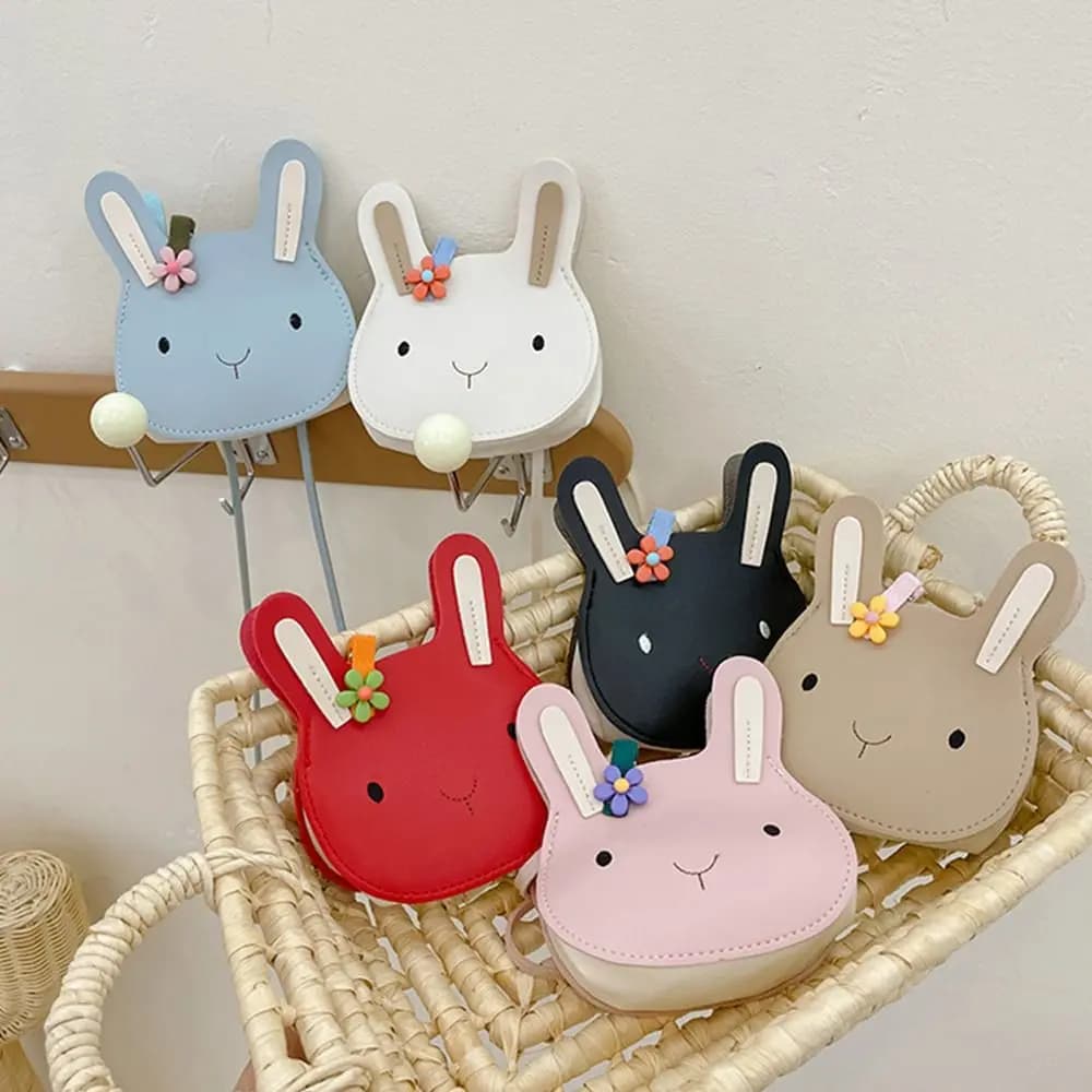 Mini borsa a tracolla adorabile Borse morbide in morbida pelle PU Borsa simpatico cartone animato per regalo