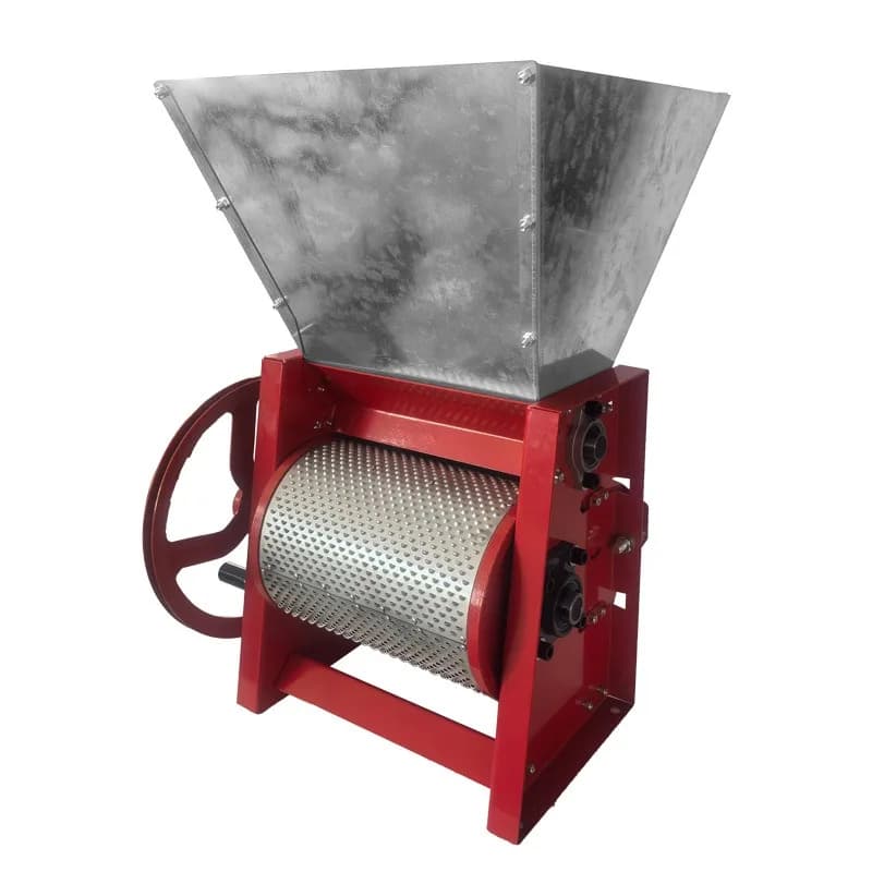 Manual coffee bean peeling machine hand crank small household coffee fruit shelling and peeling machine