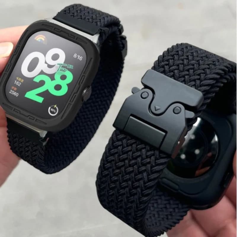 Cinturino per orologio da 20mm 22mm per Xiaomi Redmi Watch 5 Active/5 Lite, accessori smartwatch, bracciale a paracadute per Xiaomi Watch S4 3 2 1