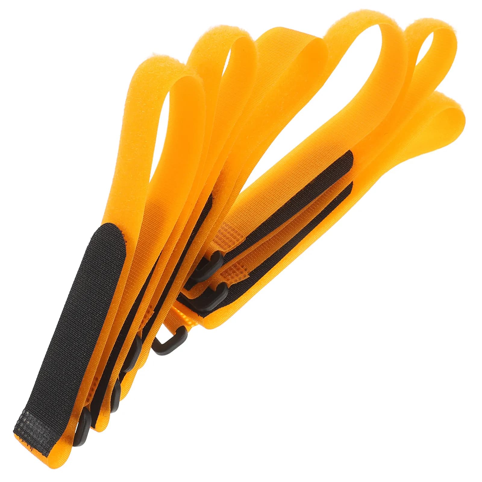 6Pcs Soccer Goal Net Fixing Band Adjustable DIY Tapes Multiuse for Household Items and Cables Football Goal Net Fixing Band
