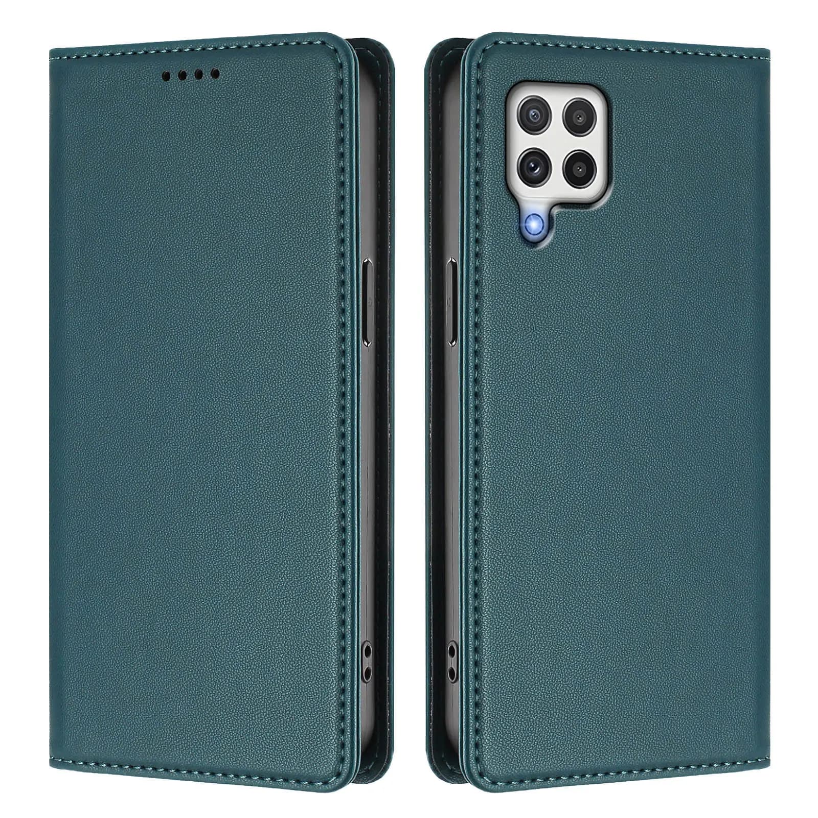 Custodia a Portafoglio in Pelle per Samsung Galaxy A72 A52S A52 A42 A32 A22 A02S A02 A91 A71 A51 A41 A31 A21S A21 - Cover Protettiva per Telefono