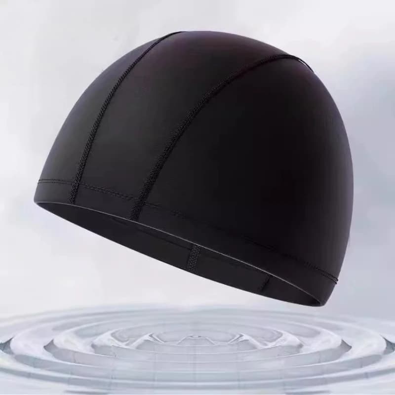 Breathable and elastic swim cap with anti-slip design, suitable for swimming pools, beaches and summer entertainment