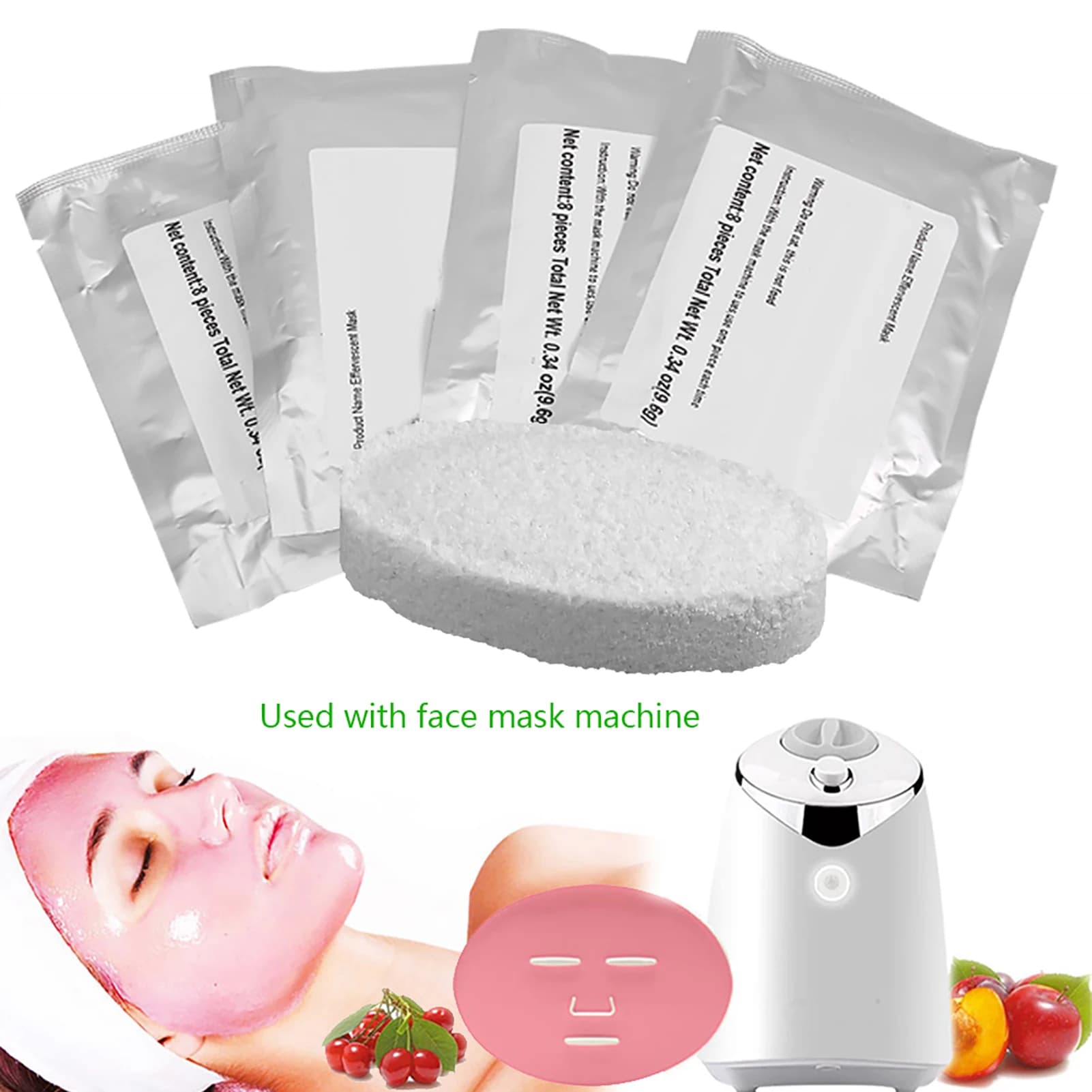 Skin whitening collagen capsule for face mask Fresh fruit machine Use 32 pieces of collagen whitening to collagen peptidic
