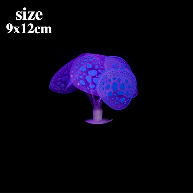 Silicone Artificial Coral Aquarium Ornament Accessories Simulation Plants Aquarium Submarine World Landscape Decoration