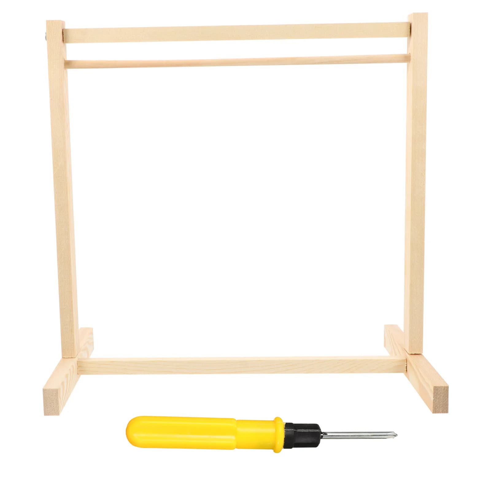 1Pcs Clothes Hanger Wooden Holder Pearl Decor Garment Rack for Kids Clothes Organization Shop Display Accessories