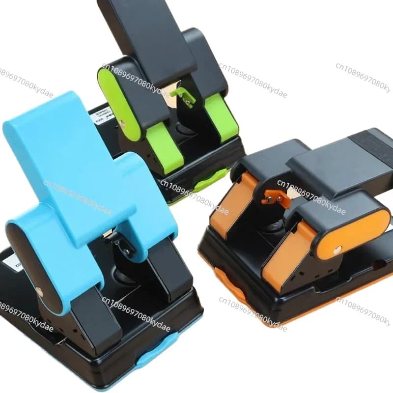 Nuovo Perforatore Elettrico 9302 con Funzione di Graffettatura, 220V, per Ufficio, Regolabile a 2 Fori per Fogli Sciolti