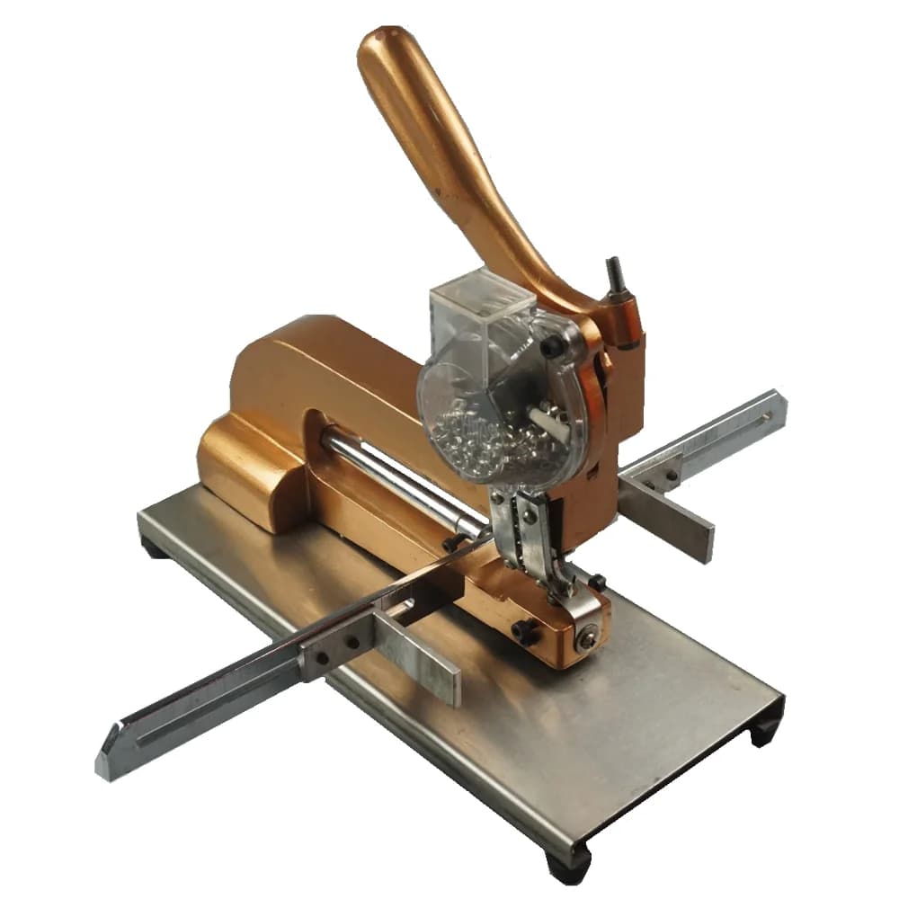 Macchina Punzonatrice per Occhielli da 3mm, 4mm, 5mm per Etichette di Borse