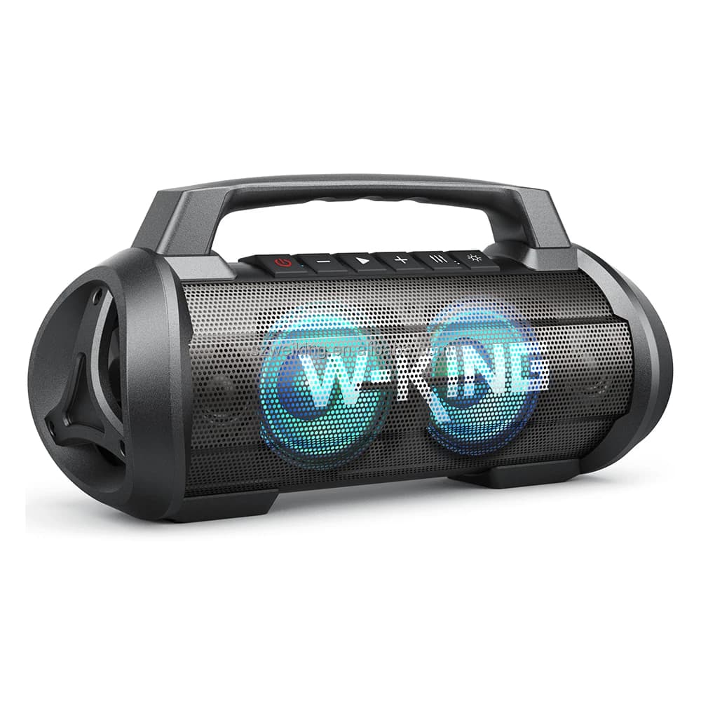 Boombox W-King D10 Subwoofer portatile Handel Altoparlante esterno Bluetooth wireless impermeabile e antipolvere