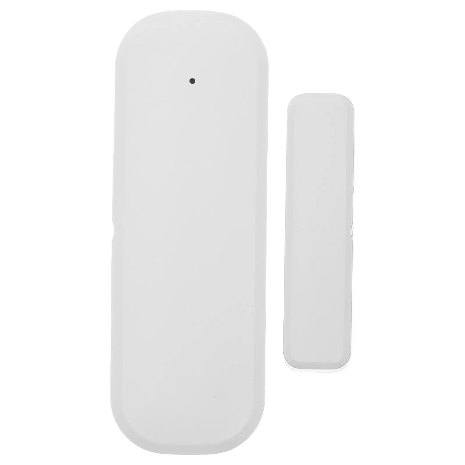 Set di Sensori Magnetici per Porte e Finestre in Plastica, Allarme Sonoro e Luminoso per Casa e Ufficio