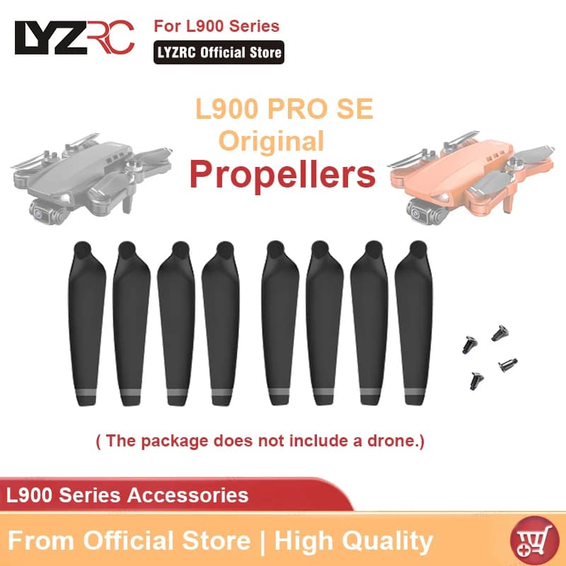 LYZRC Per L900 PRO SE Drone Elica Originale Pezzi di Ricambio Lama Drone Parti di Ricambio Eliche Sostituibili Drone Accessorio