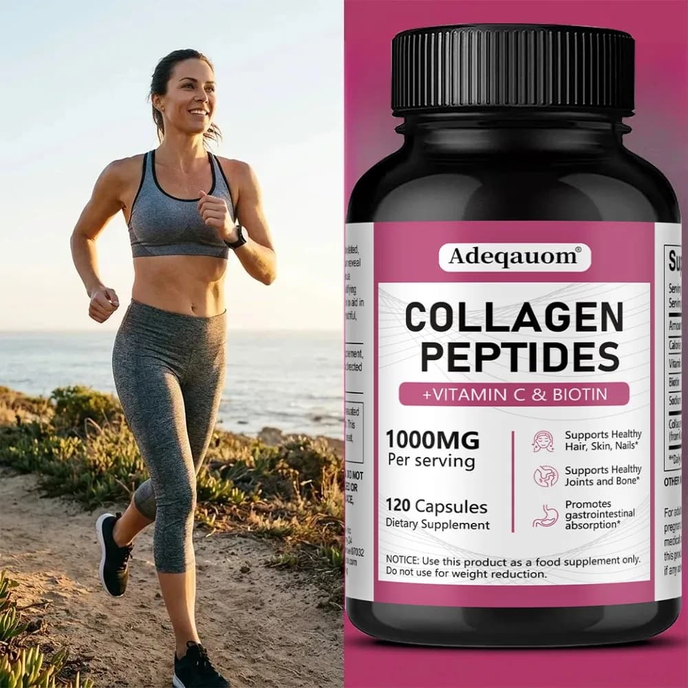 Collagen Peptides - Supports Overall Health, Improves Gut and Digestive Function, Enhances Absorption, Boosts Immunity, Non-GMO