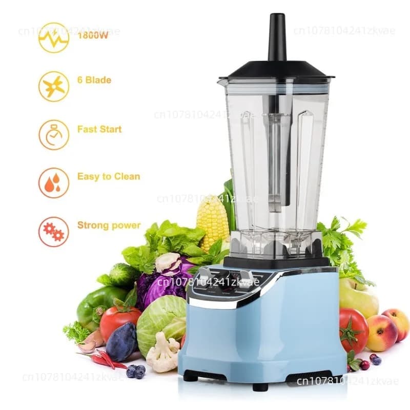 Home blender Commercial smoothie process Soy milk Fruit juices Multipurpose smoothing machine
