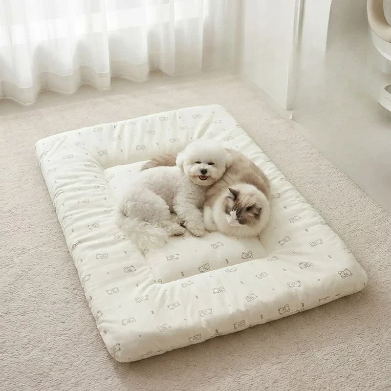 Kennel Mat Dog Sleeping Mat Pet Mattress Nest Mat Soft Glutinous Cat Nest Cat Cushion Mat