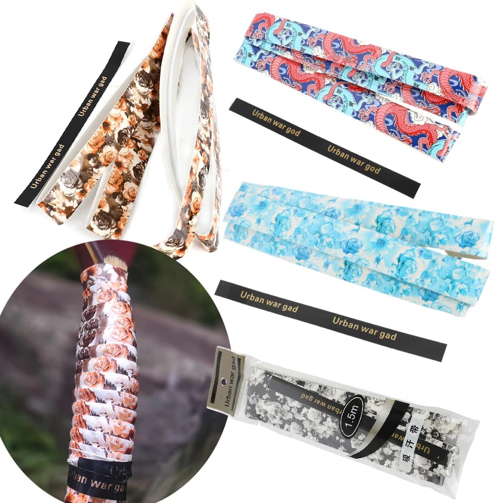 Tiro con l'arco Assorbe il sudore Fascia 3 pezzi Antiscivolo Elastico Composto Arco ricurvo Balestra Arco Riser Maniglia Grip Nastro Ammortizzatore Cintura
