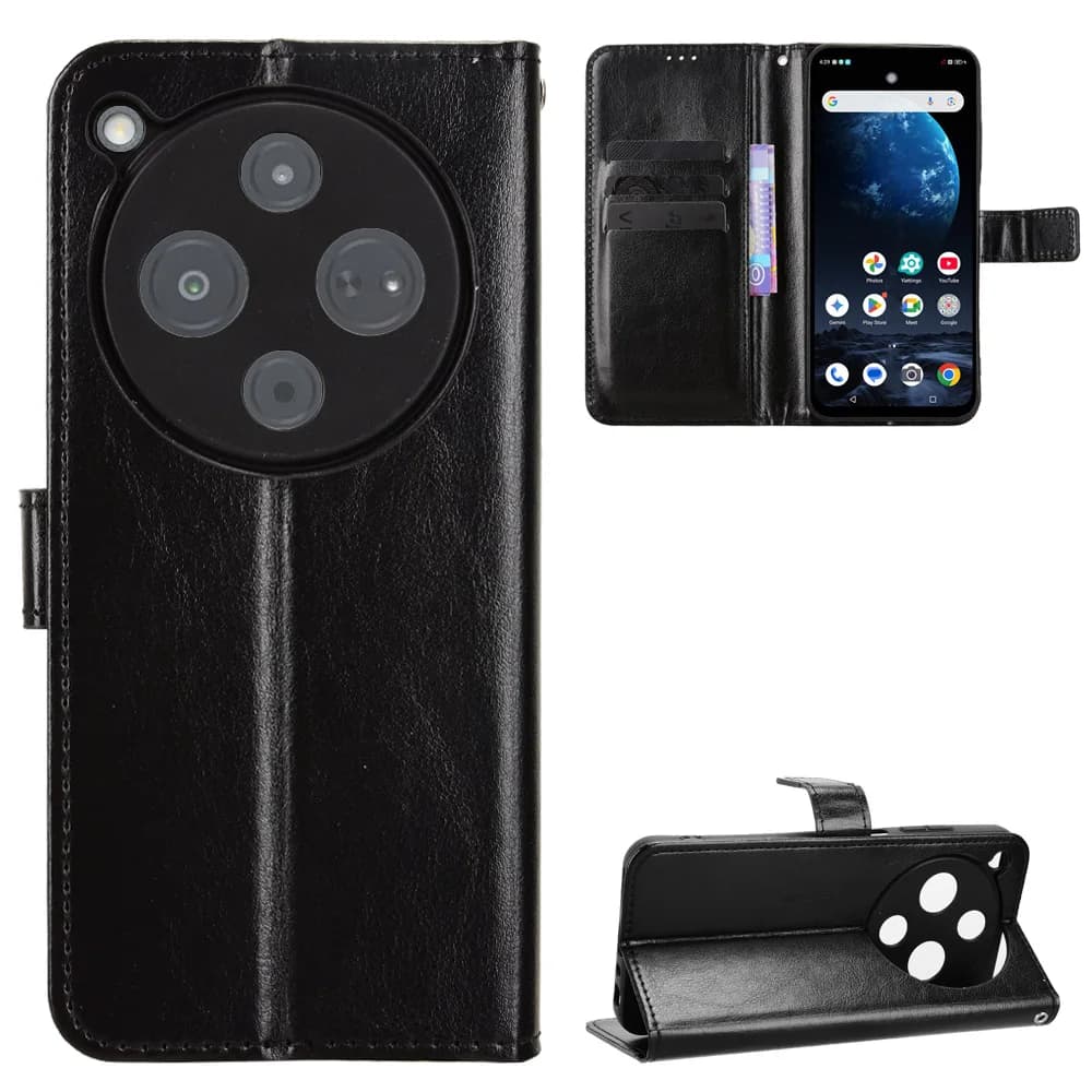 Per Optus X Pro 2 5G Custodia di lusso a portafoglio in pelle PU con funzione stand e antiurto per Optus X Pro2 5G